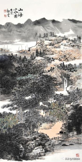 带你走进自然的怀抱，国画山水画教程-图6