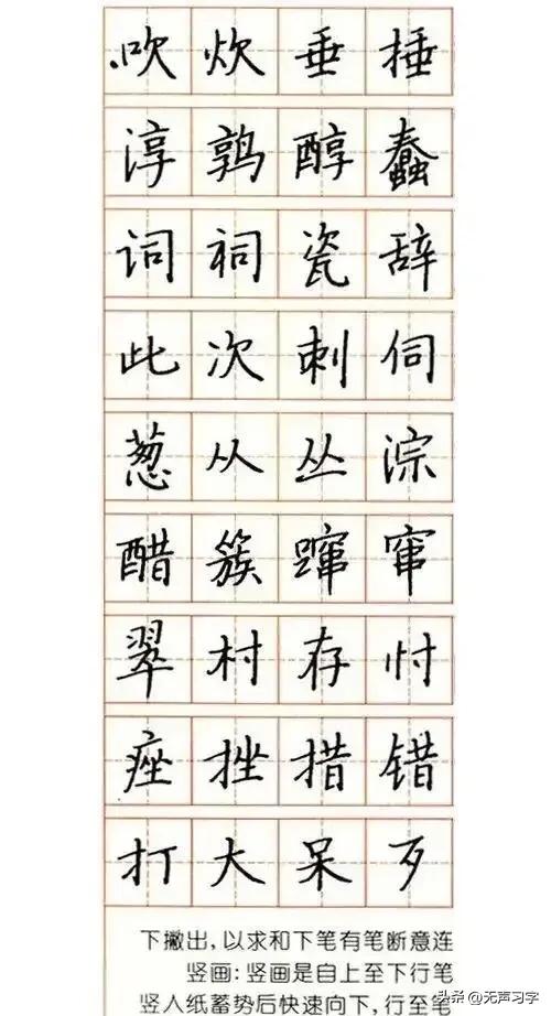 张秀3000字行楷规范钢笔字帖 - 适合手机欣赏-图9