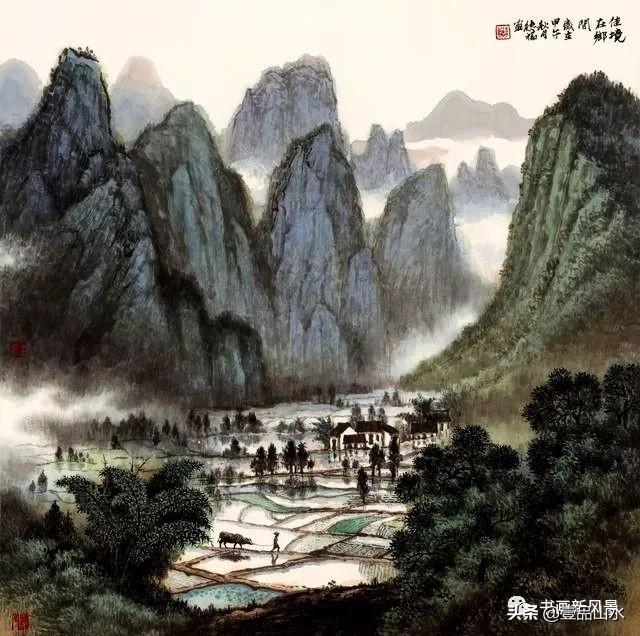 李德福 写意山水小品欣赏-图3