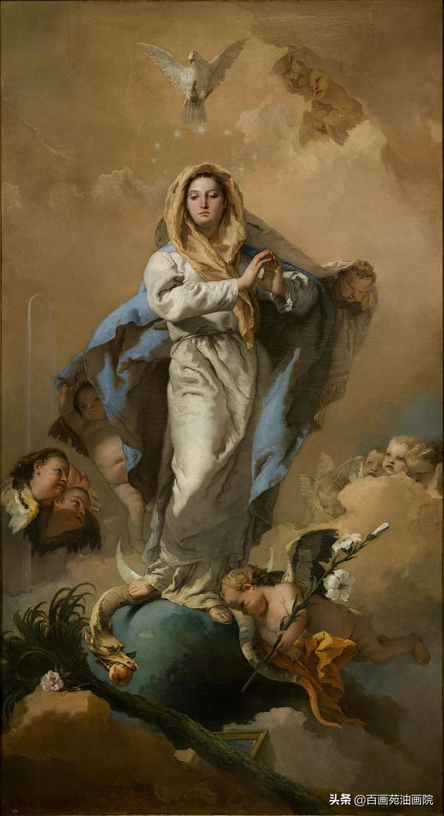 油画欣赏-Giovanni·Tiepolo-图1