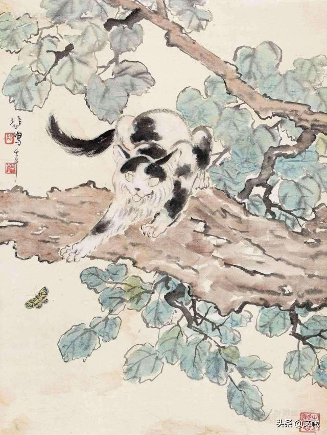 徐悲鸿以画马闻名于世，他却说道：其实我的猫比马画得好-图1