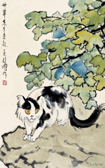 徐悲鸿以画马闻名于世，他却说道：其实我的猫比马画得好-图5