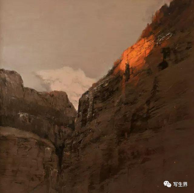 北京画院白羽平老师油画写生作品，他给中国的油画注入啦新的生命-图13